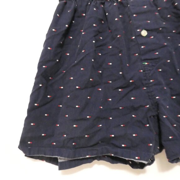 TOMMY HILFIGER | medium | Navy Tommy Logo Print Boxer Shorts | NWOT - Picture 6 of 14